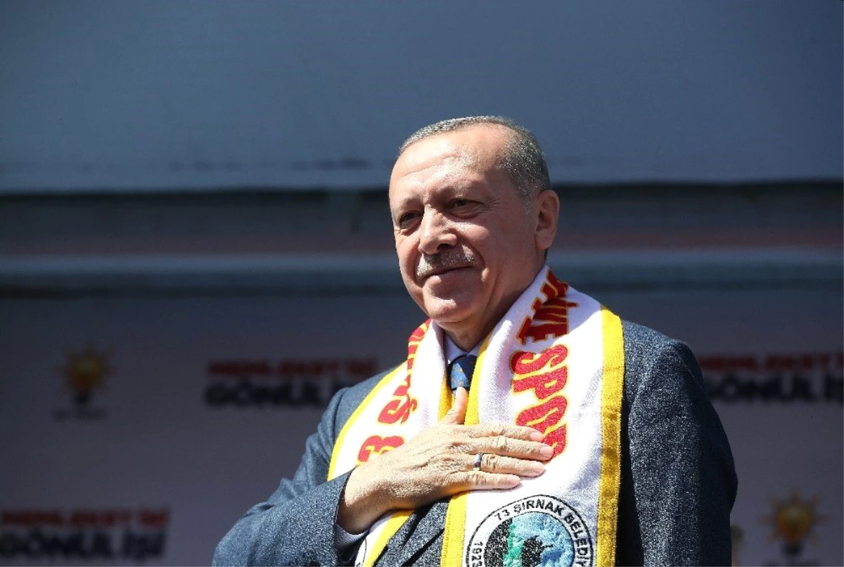 Cumhurbaşkanı Erdoğan Şırnak\'ta