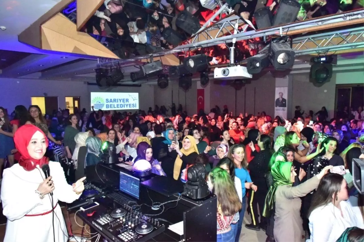 Dj Fatma Civelek Sarıyerli Kadınlara Unutulmaz Bir Gece Yaşattı