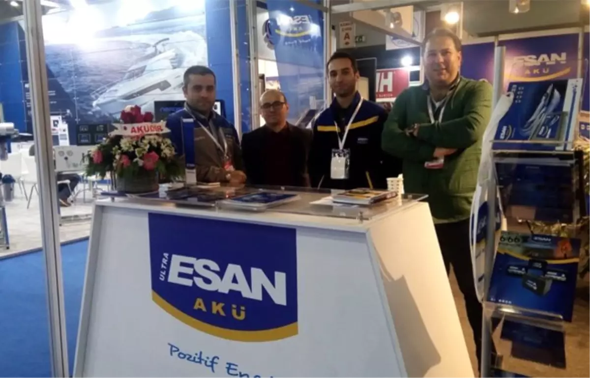 Esan Akü’ye, Boat Show’da Avrupa’dan yoğun ilgi