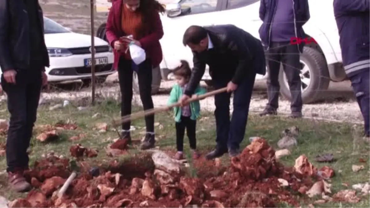 Gaziantep\'te Bağlarbaşı Hatıra Ormanı\'nın İlk Fidanları Dikildi