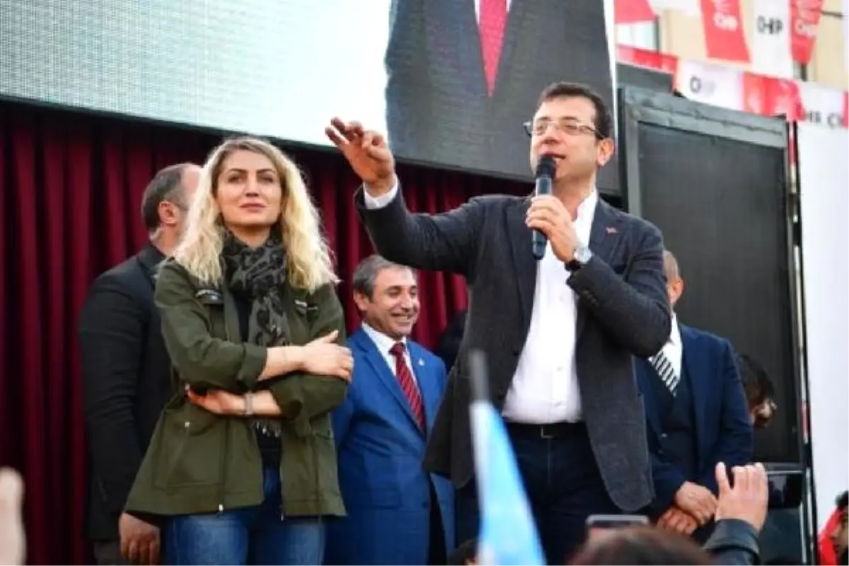 İmamoğlu Pendik\'te Miting Düzenledi