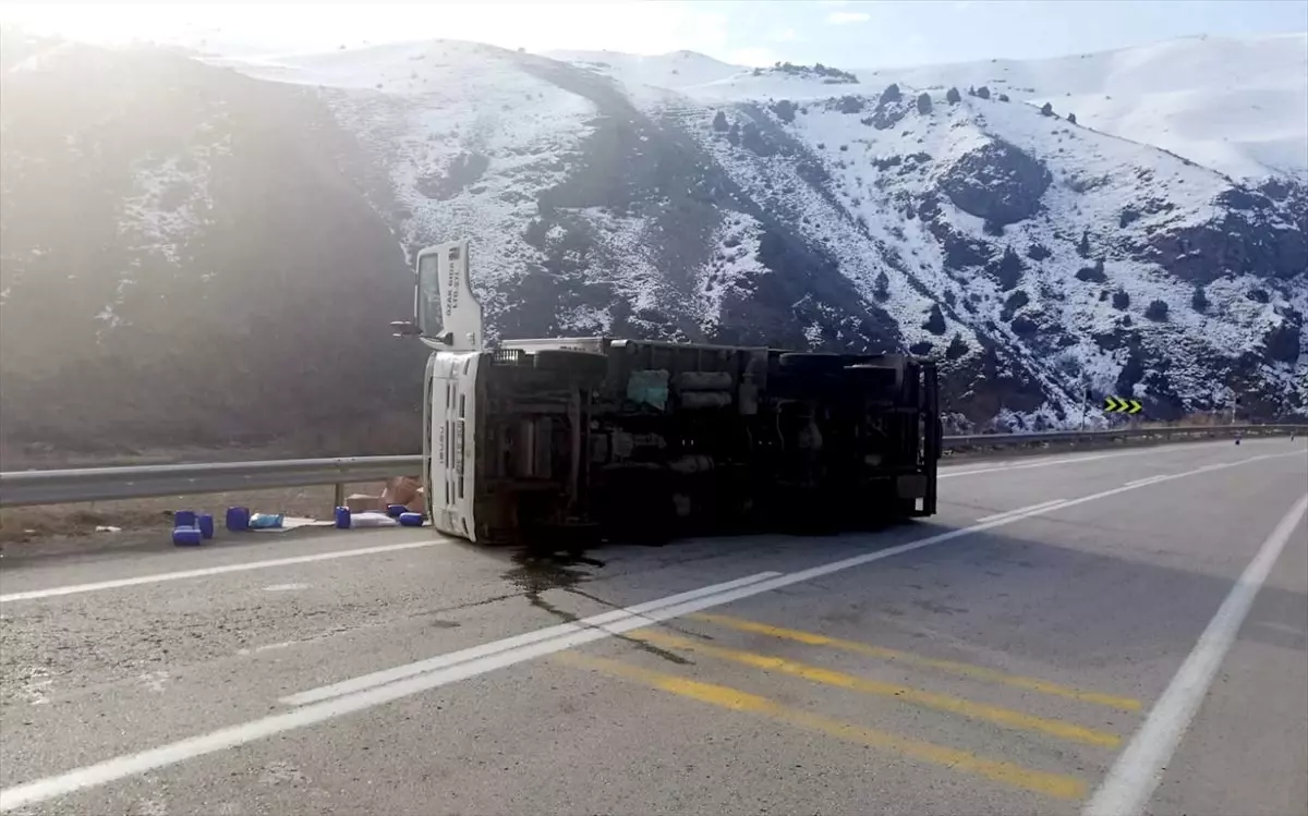 Kars\'ta Trafik Kazası: 1 Yaralı