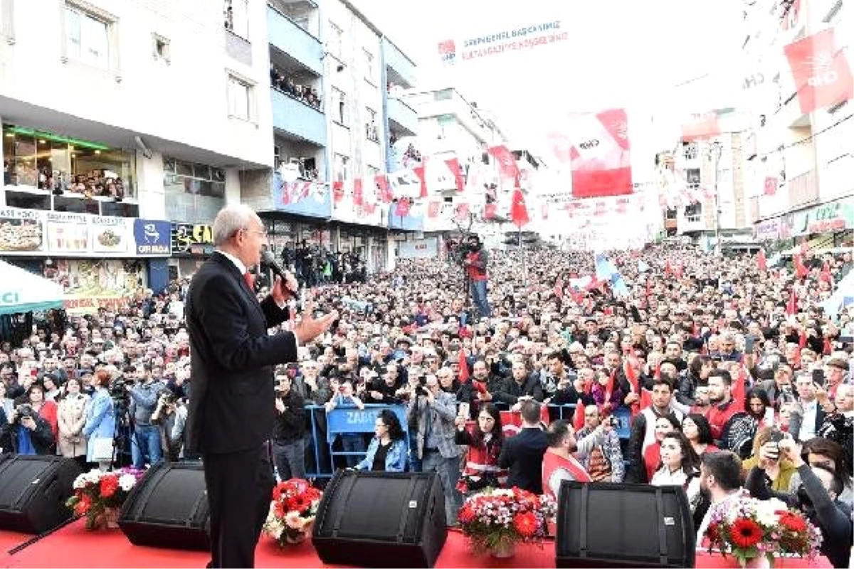 Kılıçdaroğlu Sultangazi\'de Halk Buluşmasında Konuştu