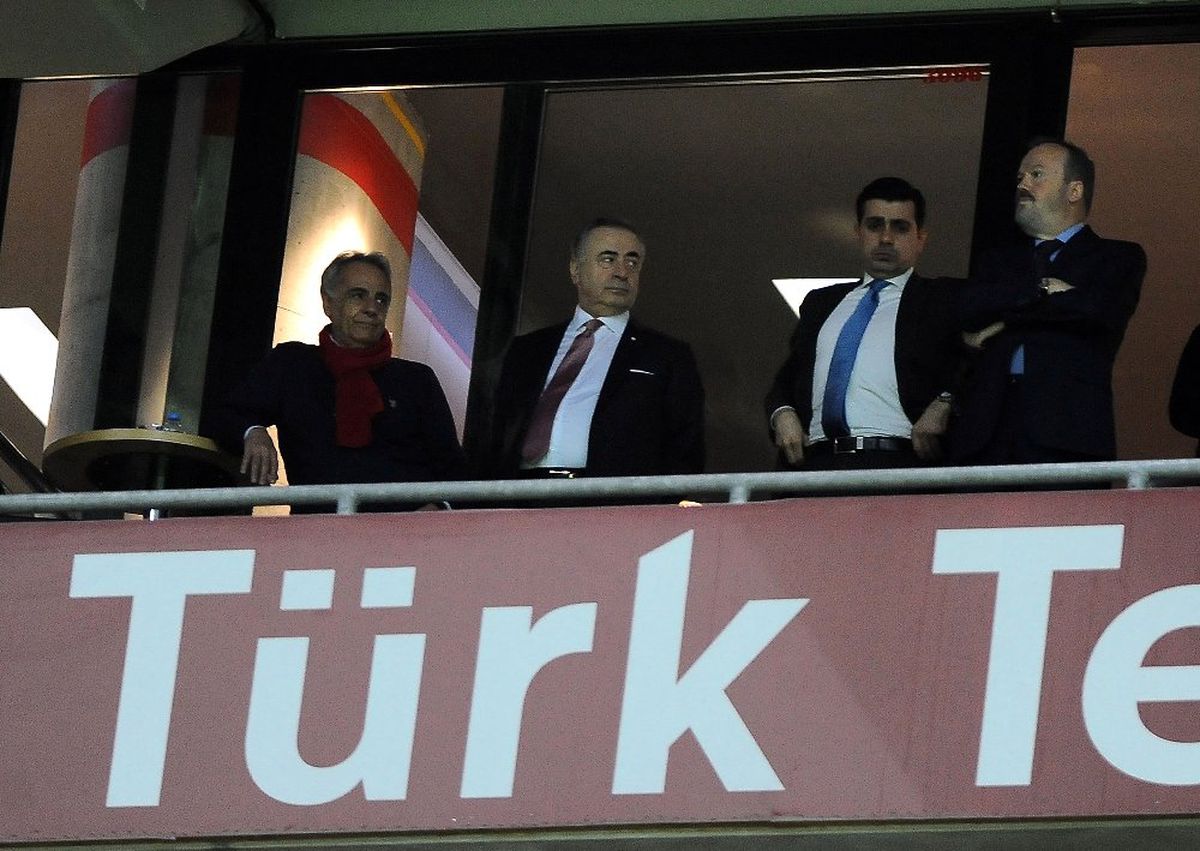 Mustafa Cengiz Maçı Locadan Takip Etti