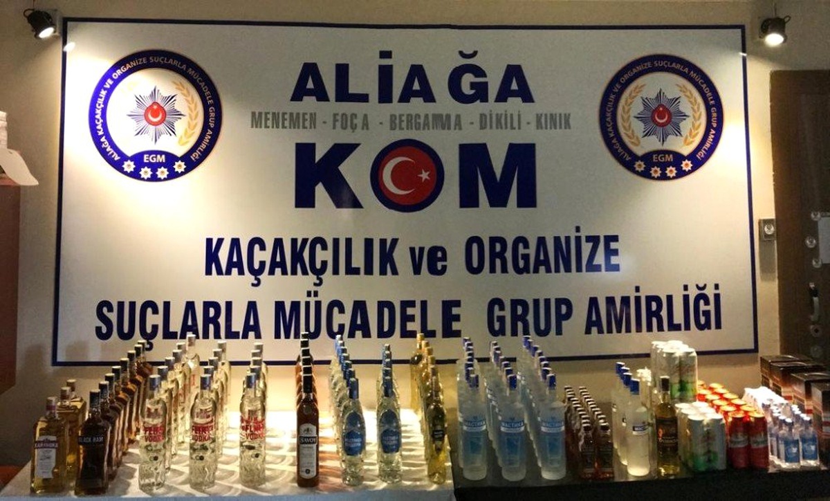 Otomobilde Bulgaristan Menşeli Kaçak İçki Çıktı