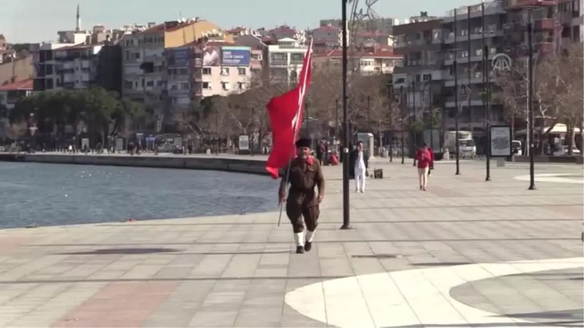 Şehitler Anısına İstanbul\'dan Çanakkale\'ye Yürüdü