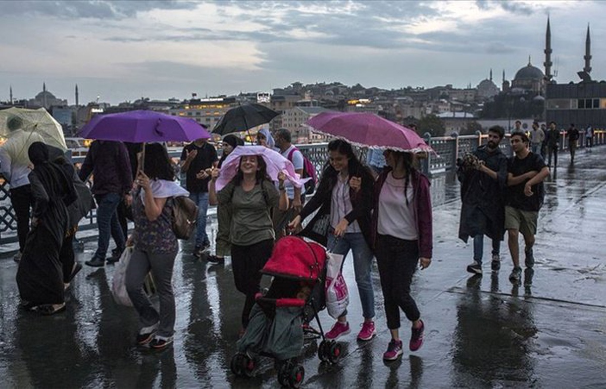 Serin ve yağışlı hava geliyor
