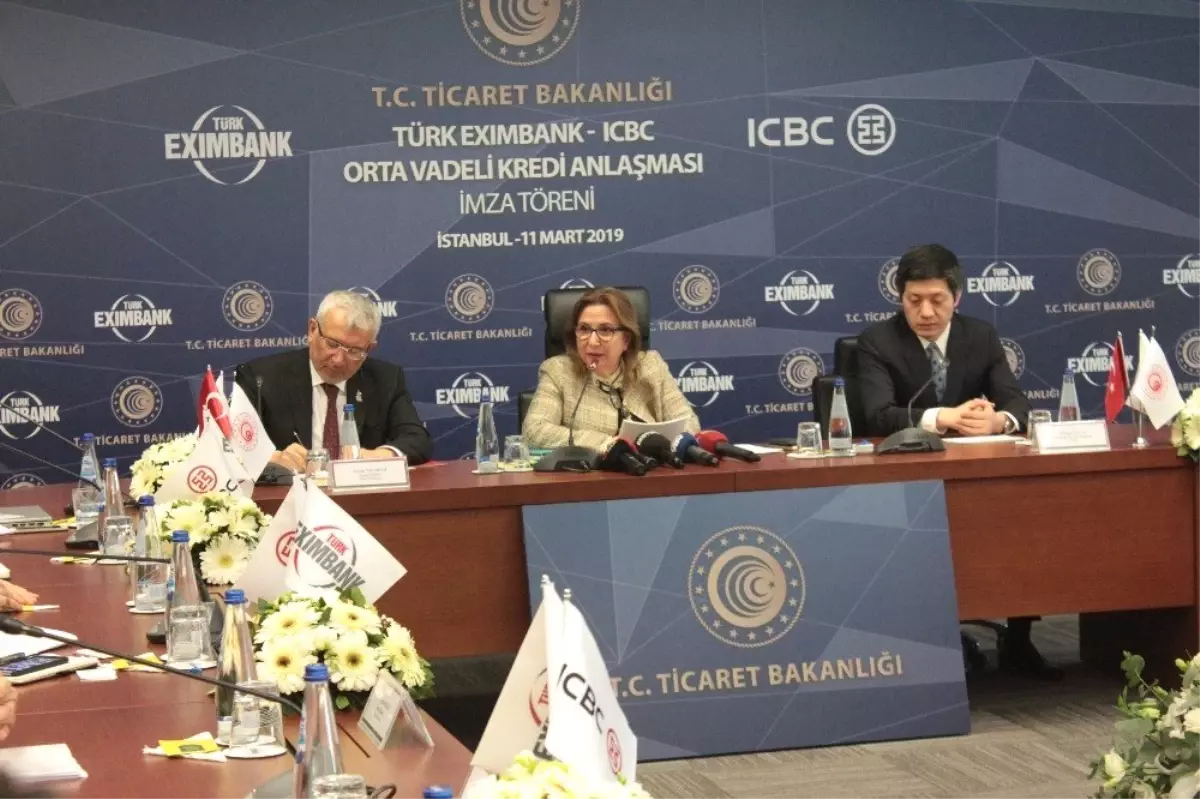 Türk Eximbank ile Çinli Icbc Arasındaki 350 Milyon Dolarlık Kredi Anlaşması İmzalandı