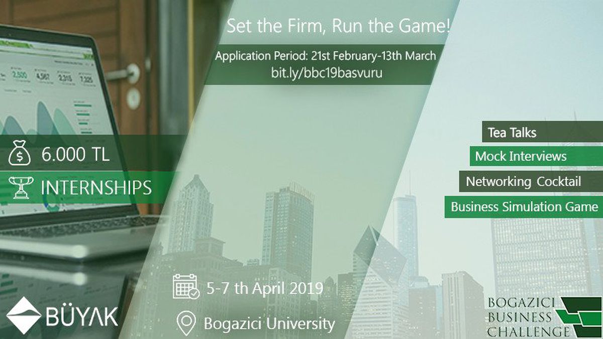 Boğaziçi Business Challenge İçin Son Başvuru Tarihi 13 Mart