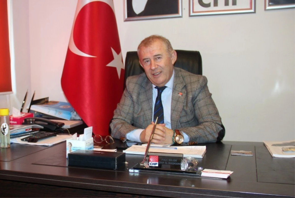 CHP İl Başkanı Bilge\'den AK Parti Milletvekil Öztürk\'e Açıklama