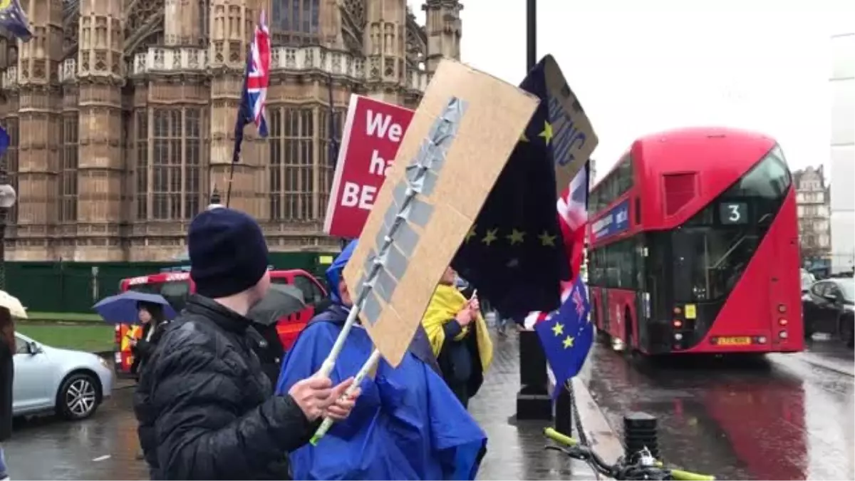 İngiltere\'de Brexit Anlaşması Görüşmeleri - Londra