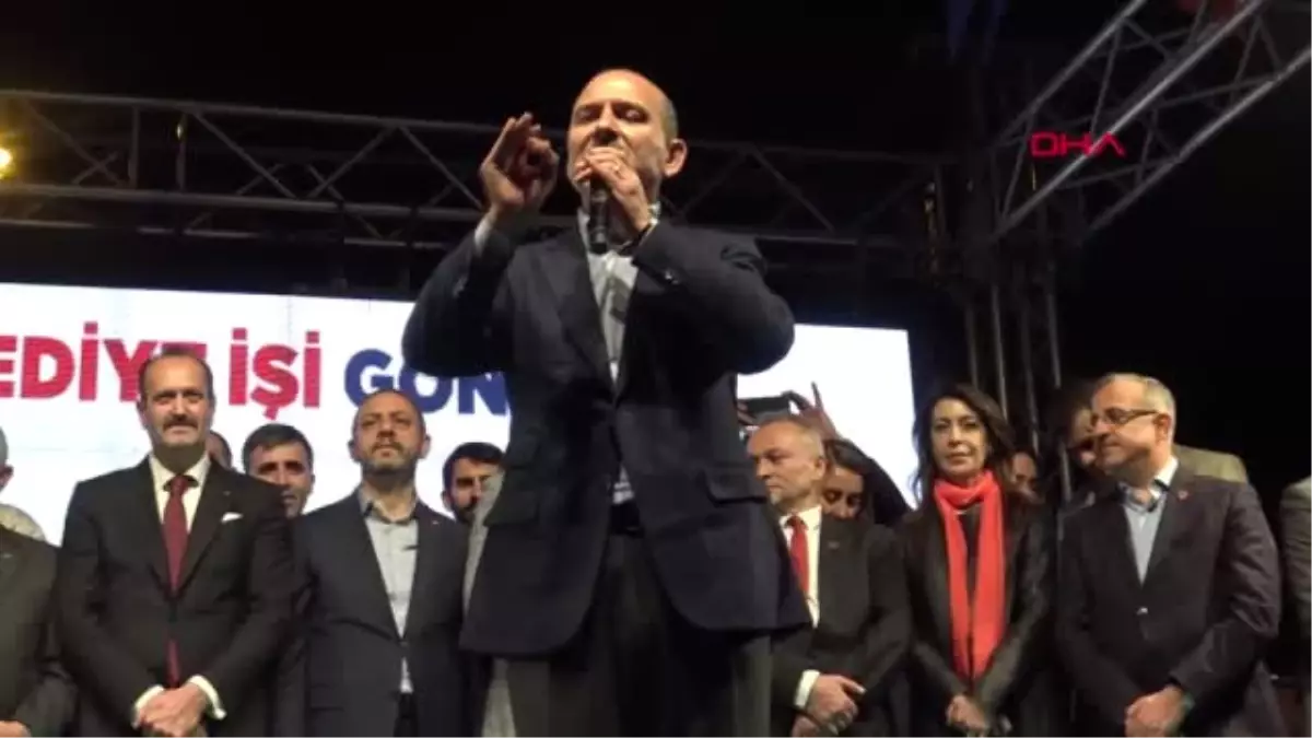 İzmir - Bakan Soylu: Kılıçdaroğlu\'nun Adımını Zafer Naralarıyla Attırmayın, Buraya Truva Atı Olarak...