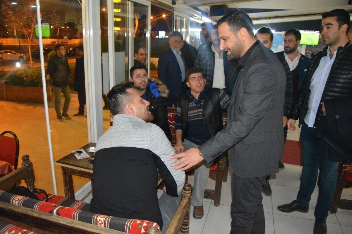 Nasıranlı Esnafla Bir Araya Geldi