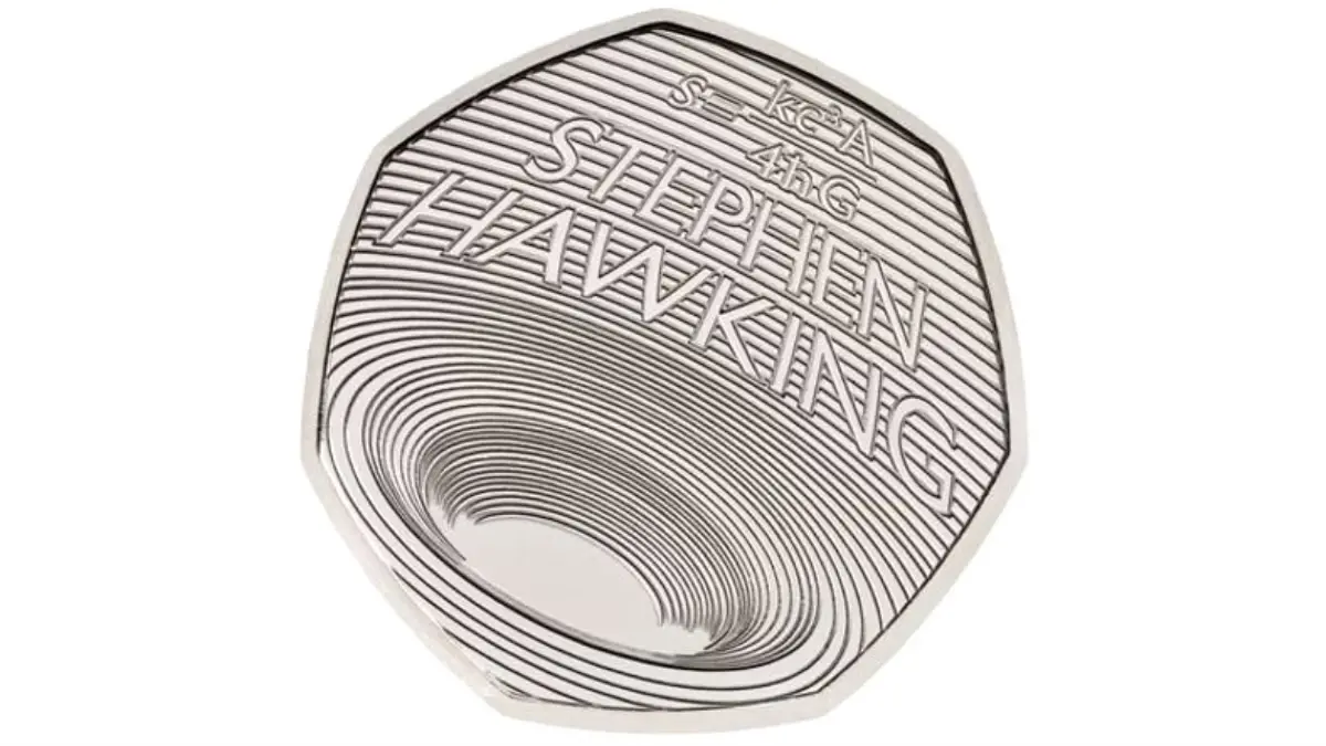 Stephen Hawking Anısına 50 Penilik Hatıra Parası Basıldı