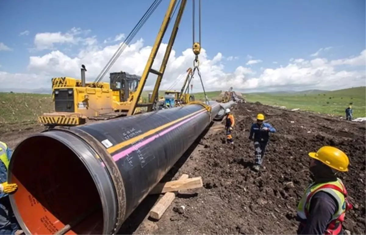 TANAP\'tan gelen gaz 4 milyar metreküpe ulaşacak