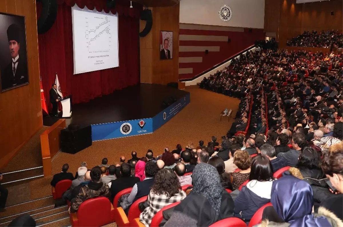 Tübitak Başkanı Prof. Dr. Hasan Mandal, Akademisyen ve Öğrencilerle Bir Araya Geldi