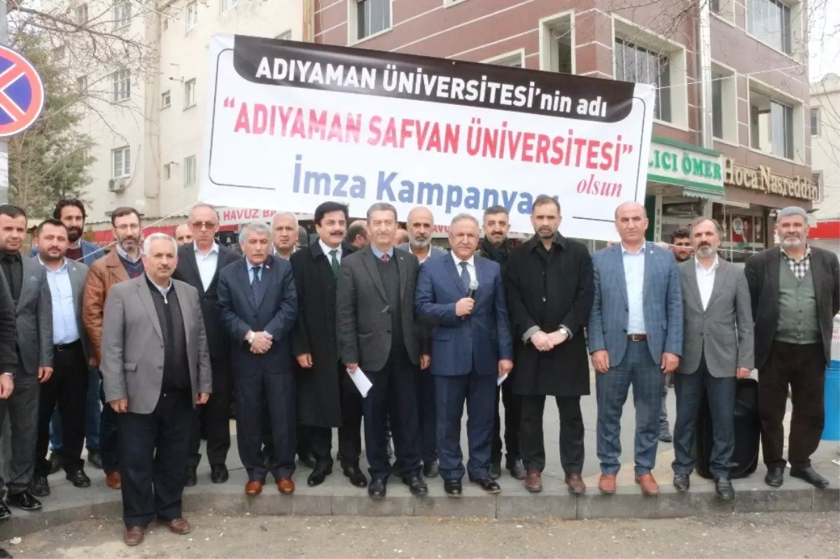 Adıyaman Üniversitesinin İsminin Değişmesi İçin İmza Kampanyası Başlatıldı