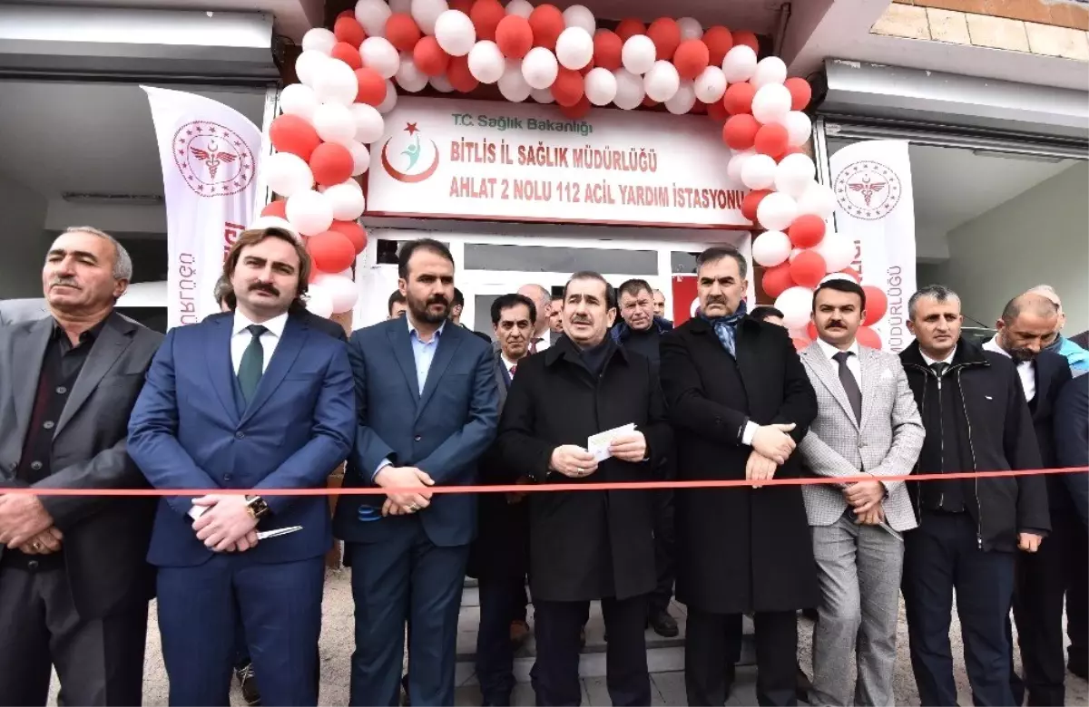 Ahlat\'ta Yeni Sağlık Merkezlerinin Açılışı Yapıldı