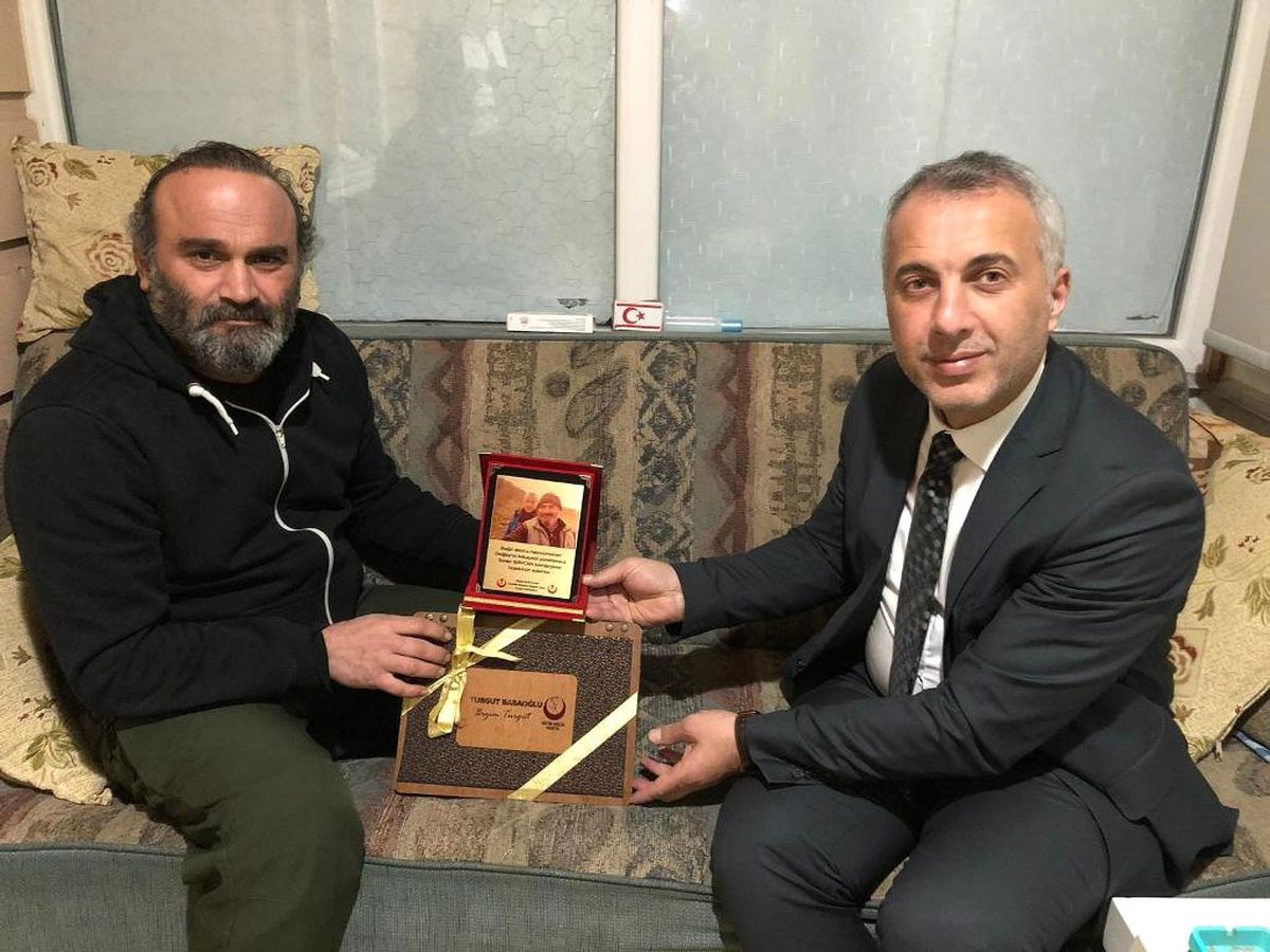 Babaoğlu\'ndan Doğa Dostu Baycan\'a Plaket