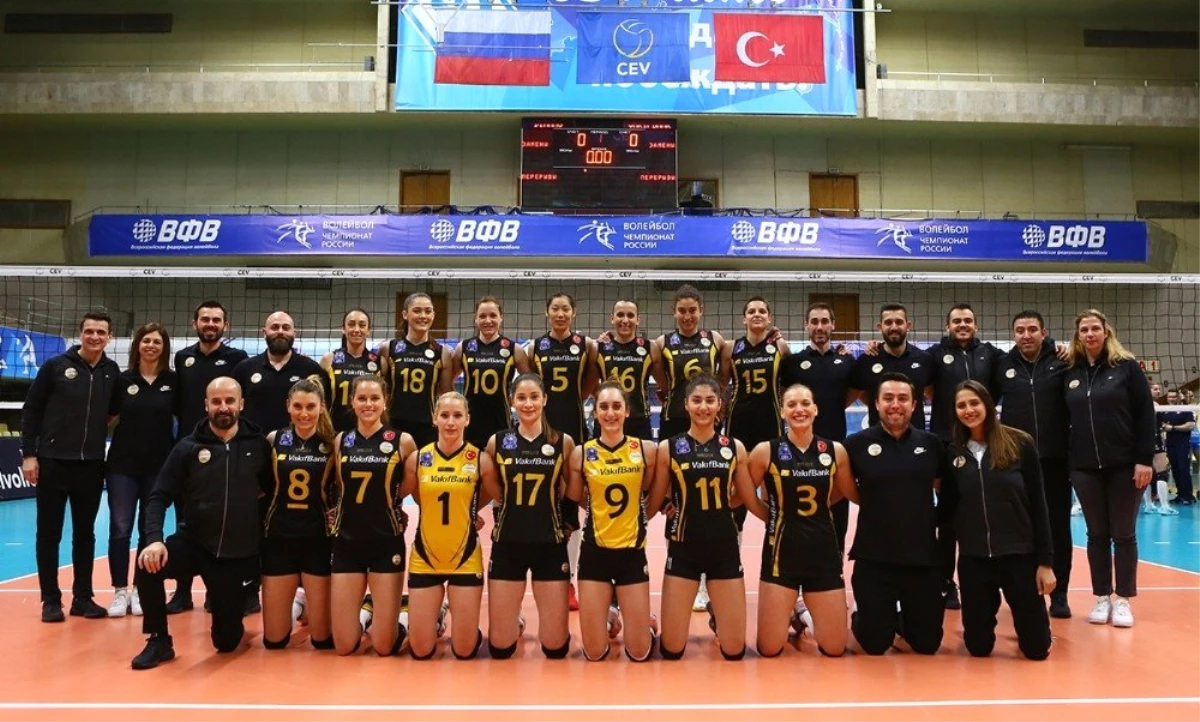 Cev Kadınlar Şampiyonlar Ligi: Dinamo Moskova: 3 - Vakıfbank: 2