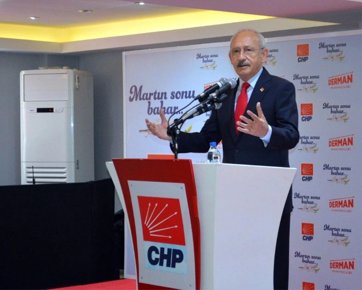 CHP Lideri Kılıçdaroğlu: "Vazgeçilmez Adam Diye Bir Kavram Yoktur"