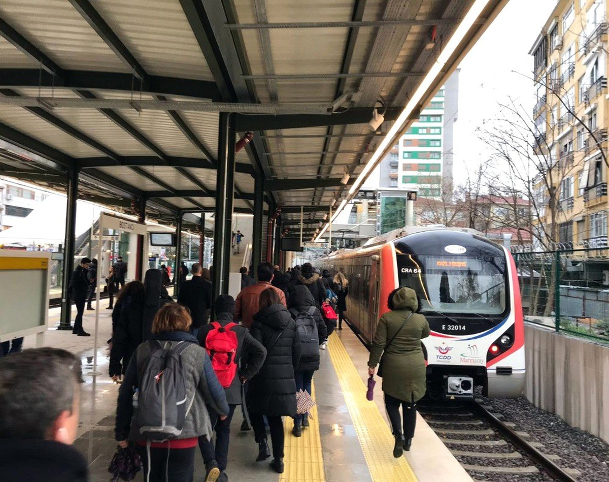 Gebze - Halkalı Treninde İlk Gün Yoğunluğu