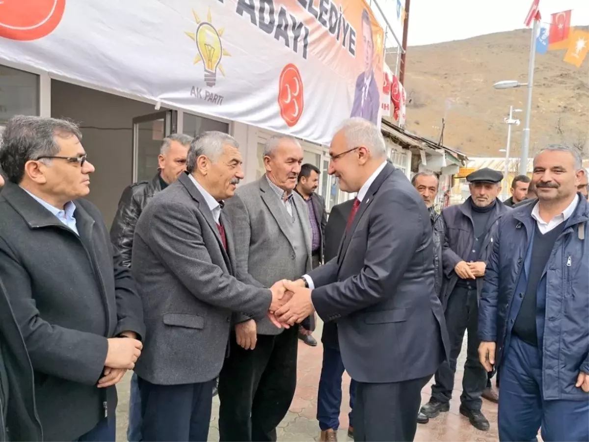 Kahtalı, Kuluncak İlçesinde Seçim Çalışmalarına Katıldı