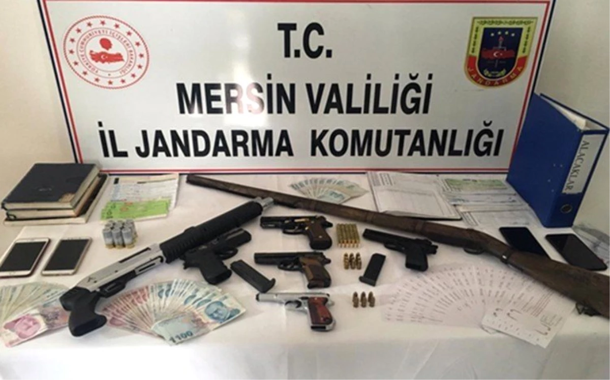 Mersin ve Antalya\'da Tefecilik Operasyonu: 7 Gözaltı