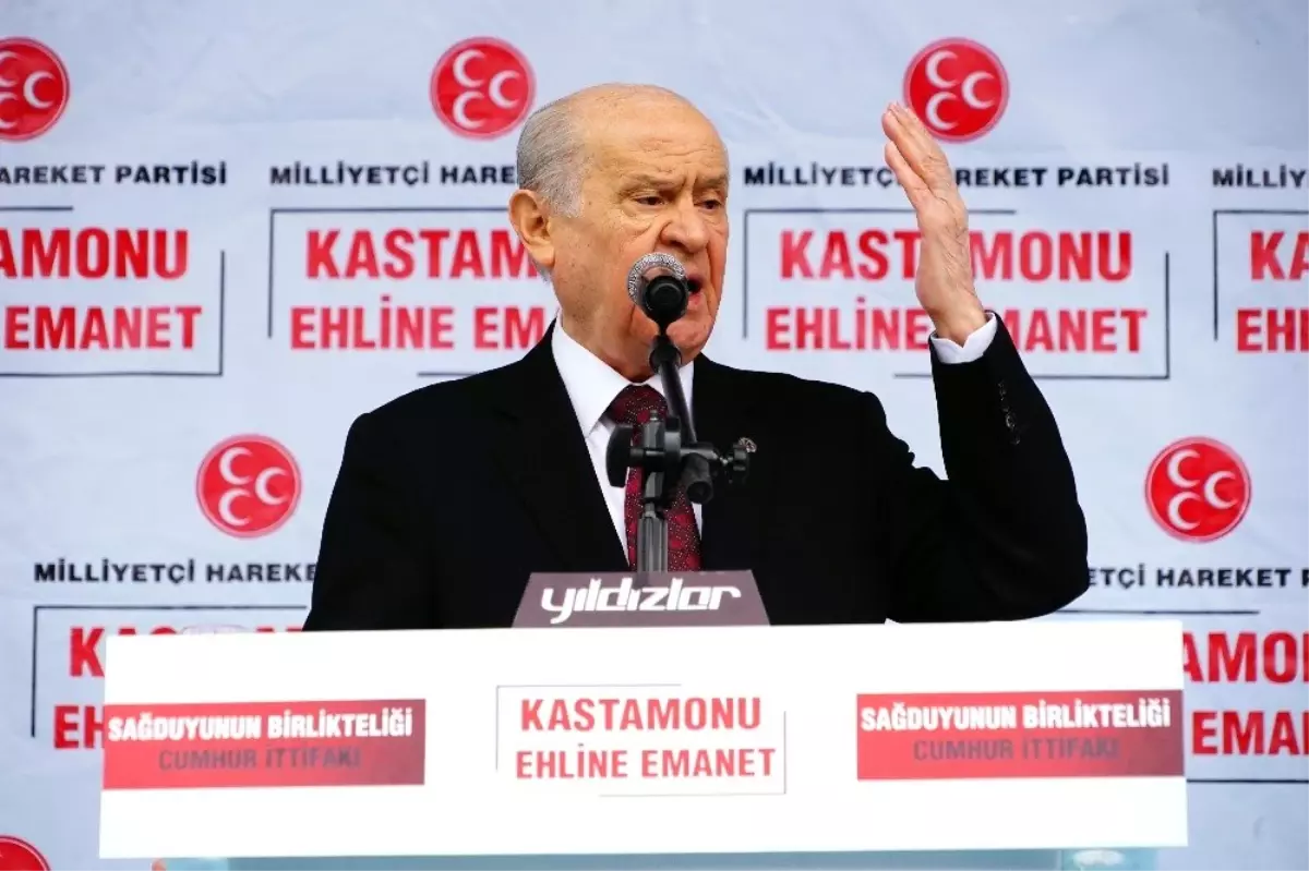 MHP Genel Başkanı Devlet Bahçeli Açıklaması