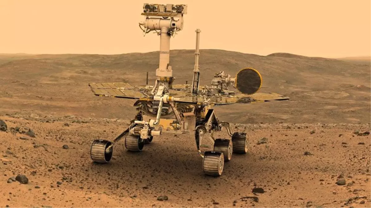 Nasa, Kum Fırtınasında Kaybolan Opportunity\'nin Çektiği Son Panoramik Görüntüleri Yayınladı