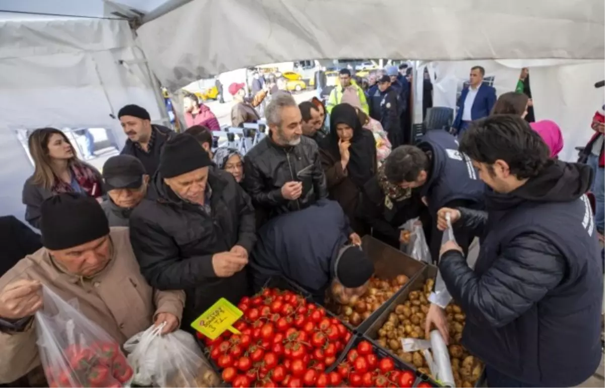 Tanzim satışa 14 bin ton meyve ve sebze sağlandı