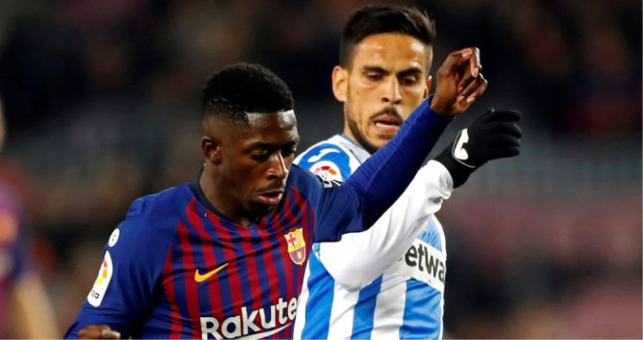 Barcelona\'da Dembele 3-4 Hafta Forma Giyemeyecek