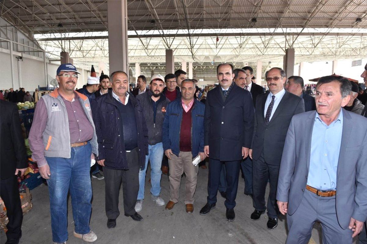 Başkan Altay, Karapınar\'da Vatandaşlarla Buluştu