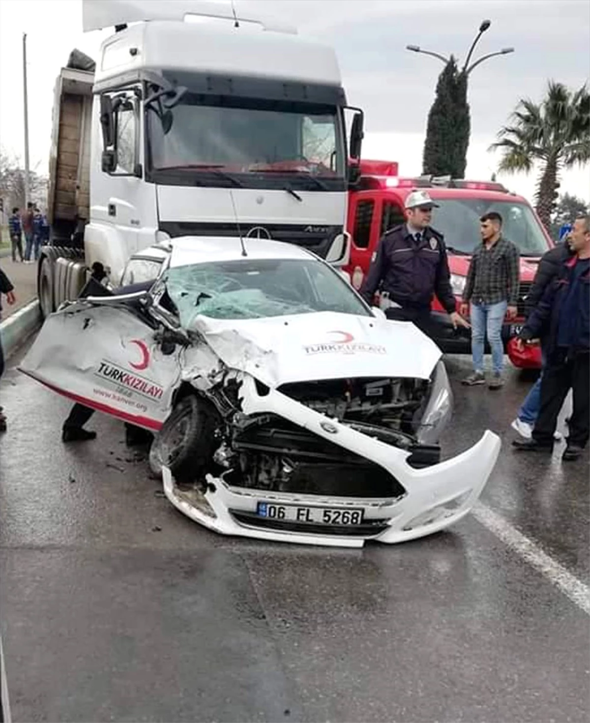 Kahramanmaraş\'ta Trafik Kazası: 2 Yaralı