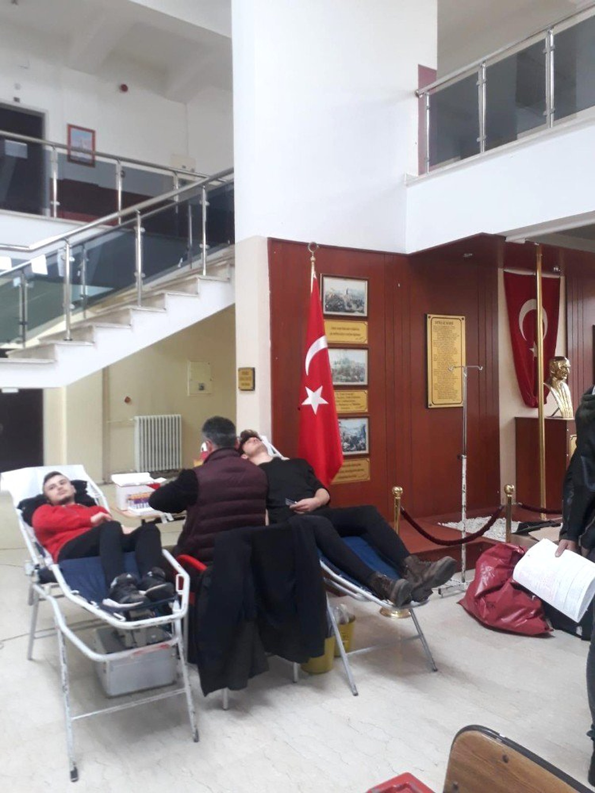 Kan Bağışına Çaycuma Myo Öğrencilerinden Tam Destek