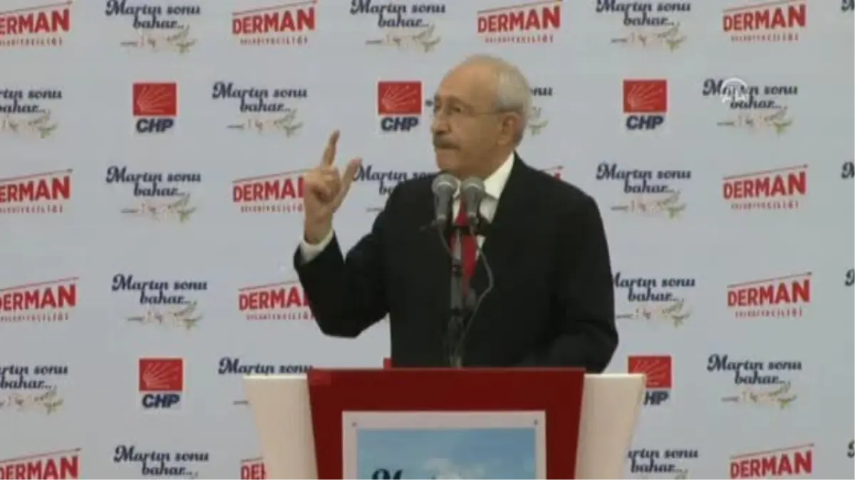 Kılıçdaroğlu: "Hiç Kimse Dönüp de Bir Başkasına \'Senden Daha Vatanseverim\' Diyemez"