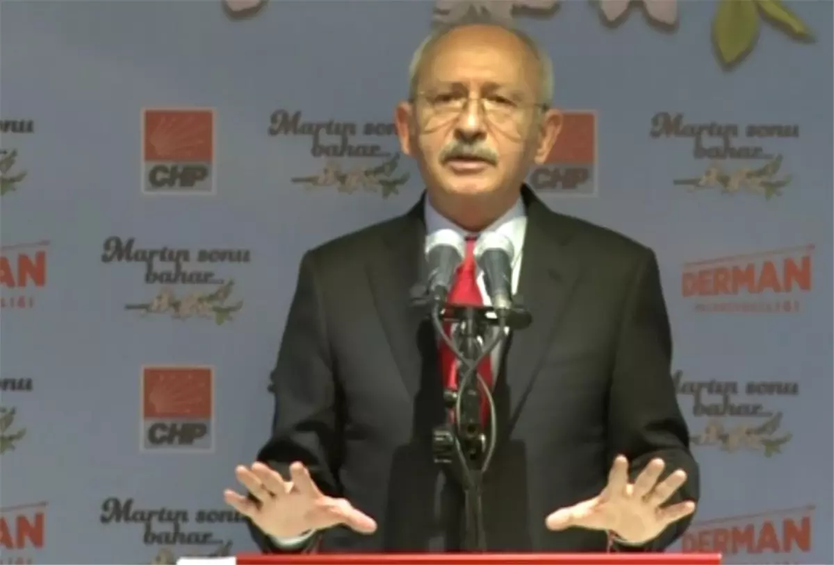 Kılıçdaroğlu\'ndan \'Yeşil Alan\' Vurgusu