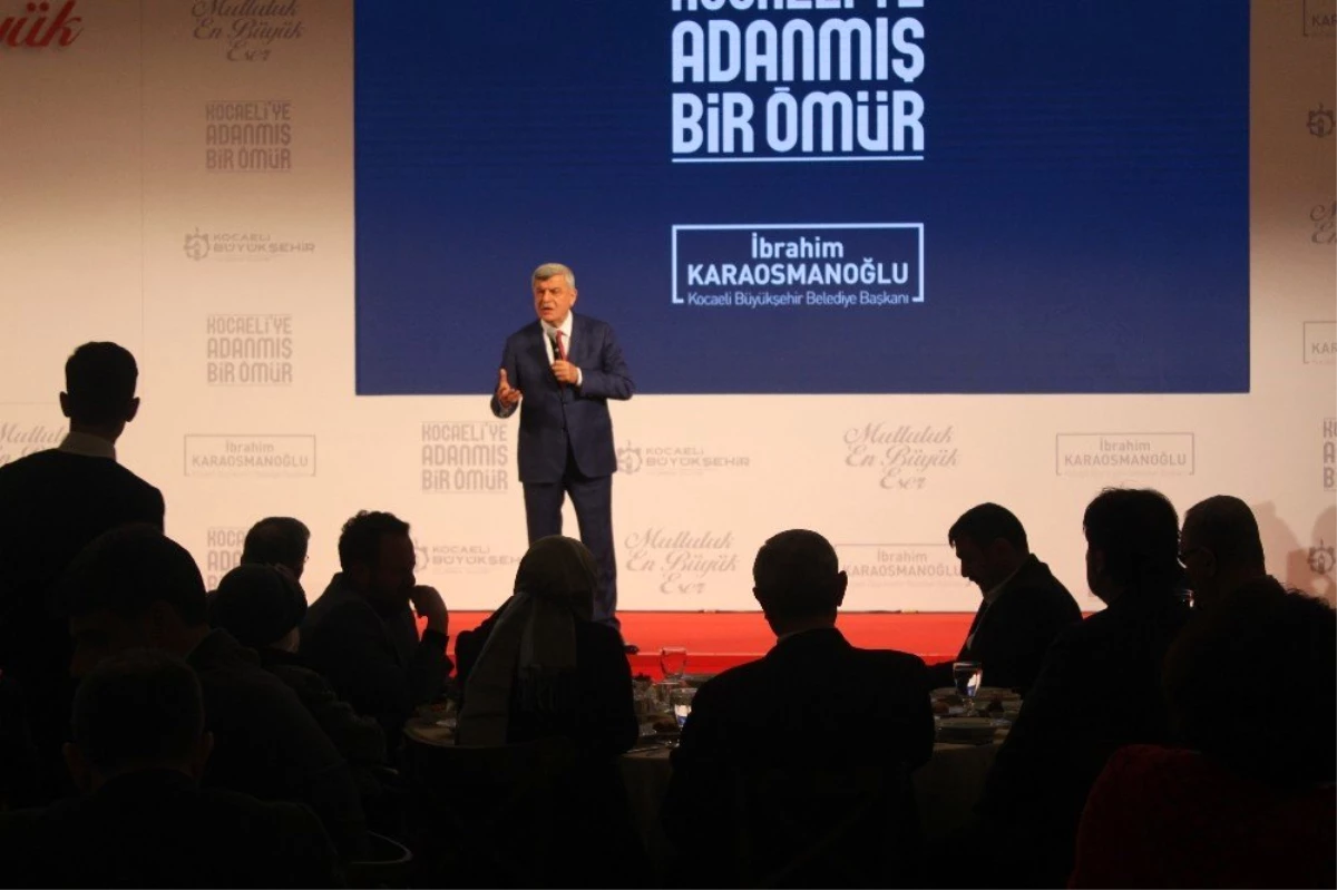 Kocaeli Büyükşehir Belediye Başkanı Karaosmanoğlu Açıklaması