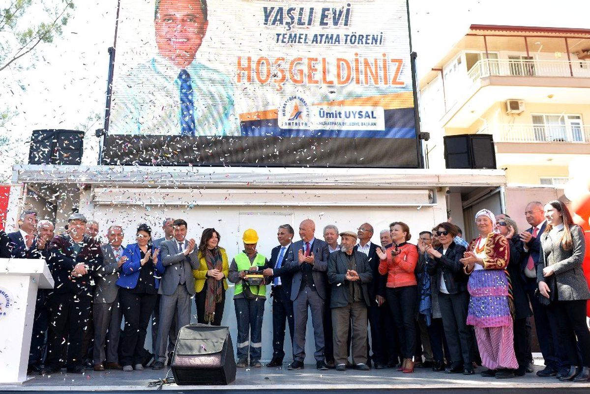 Konuksever Yaşlı Evi\'nin Temeli Törenle Atıldı
