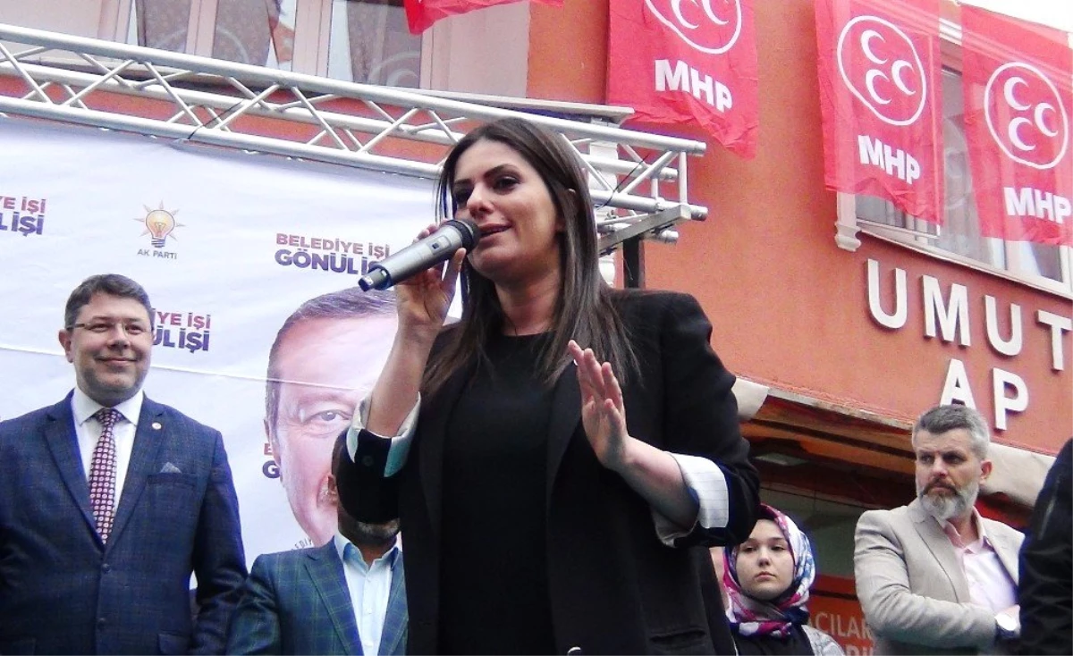 Sarıeroğlu, Çorlu\'da Önce Seçim Bürosu Açılışına Katıldı