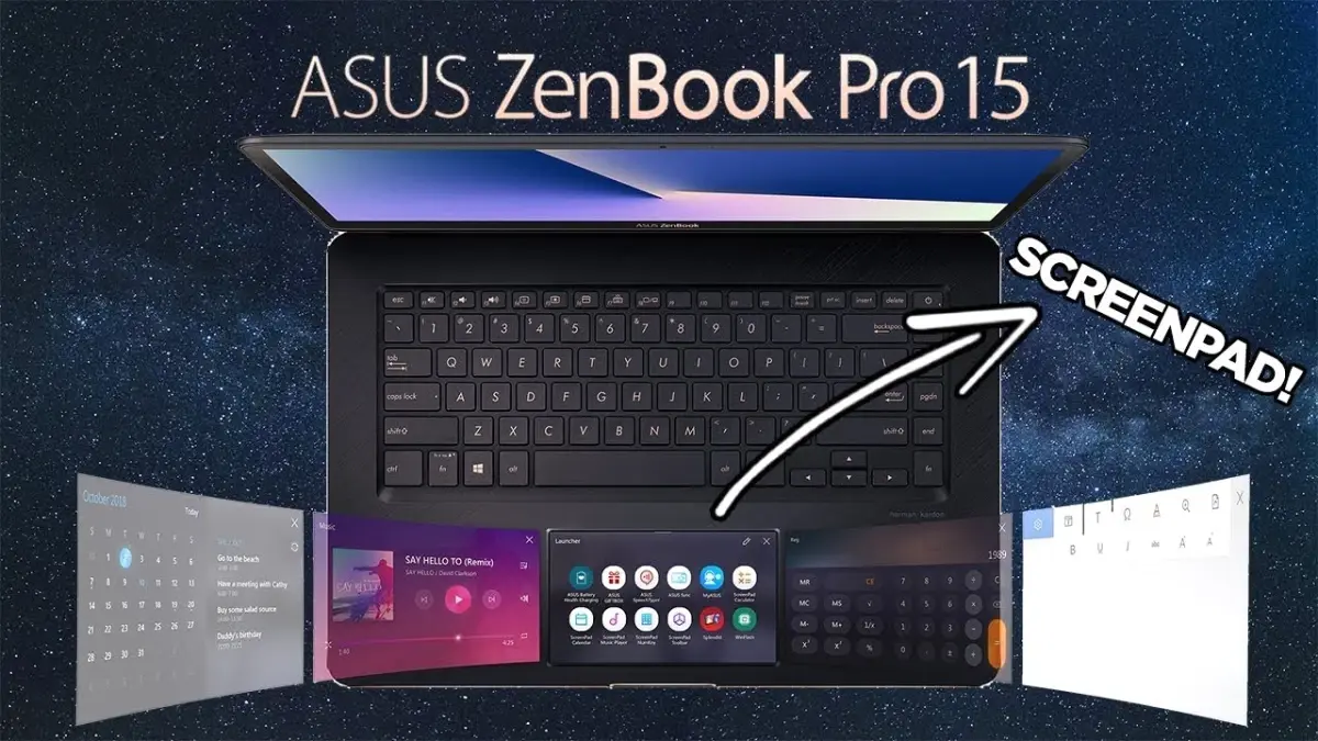 Asus Zenbook Pro 15 İnceleme | Dokunmatik Yüzeyde İkinci Ekran!