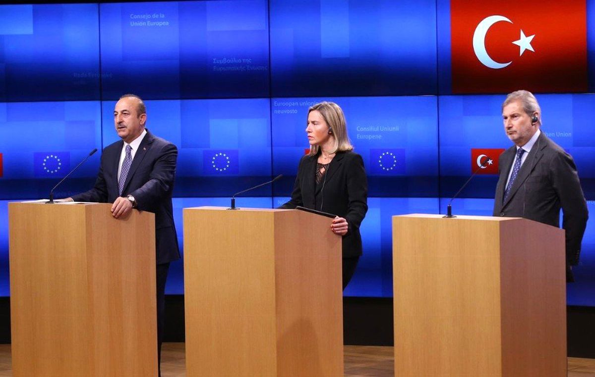 Bakan Çavuşoğlu: "Ab ile Hemfikir Olmasak Da, Düşüncelerimizi Karşılıklı Paylaşıyoruz"