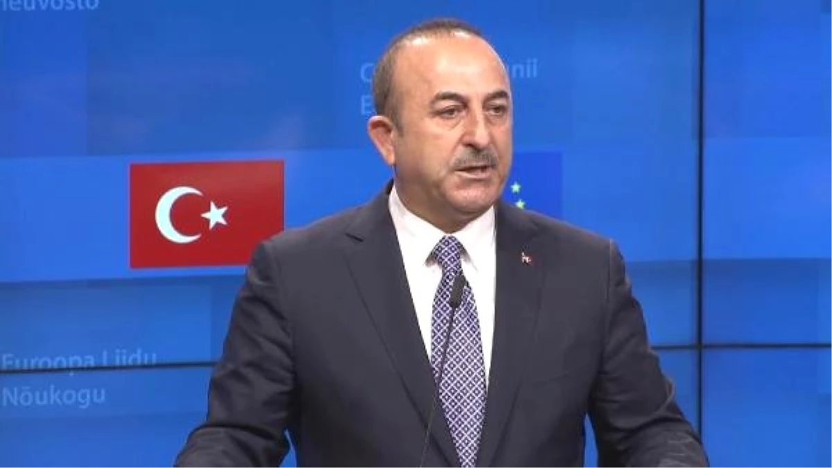 Bakan Çavuşoğlu\'ndan AB\'ye \'Çifte Standart\' Eleştirisi