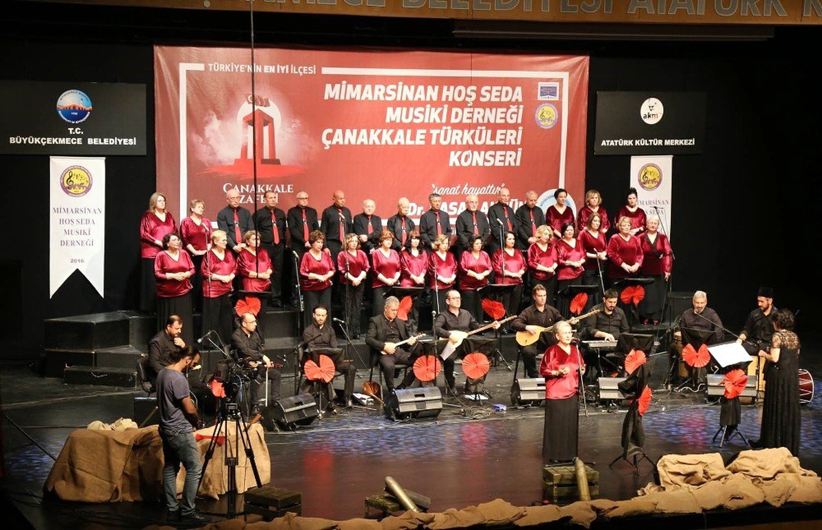 Çanakkale Türküleri Büyükçekmece\'de Yankılandı