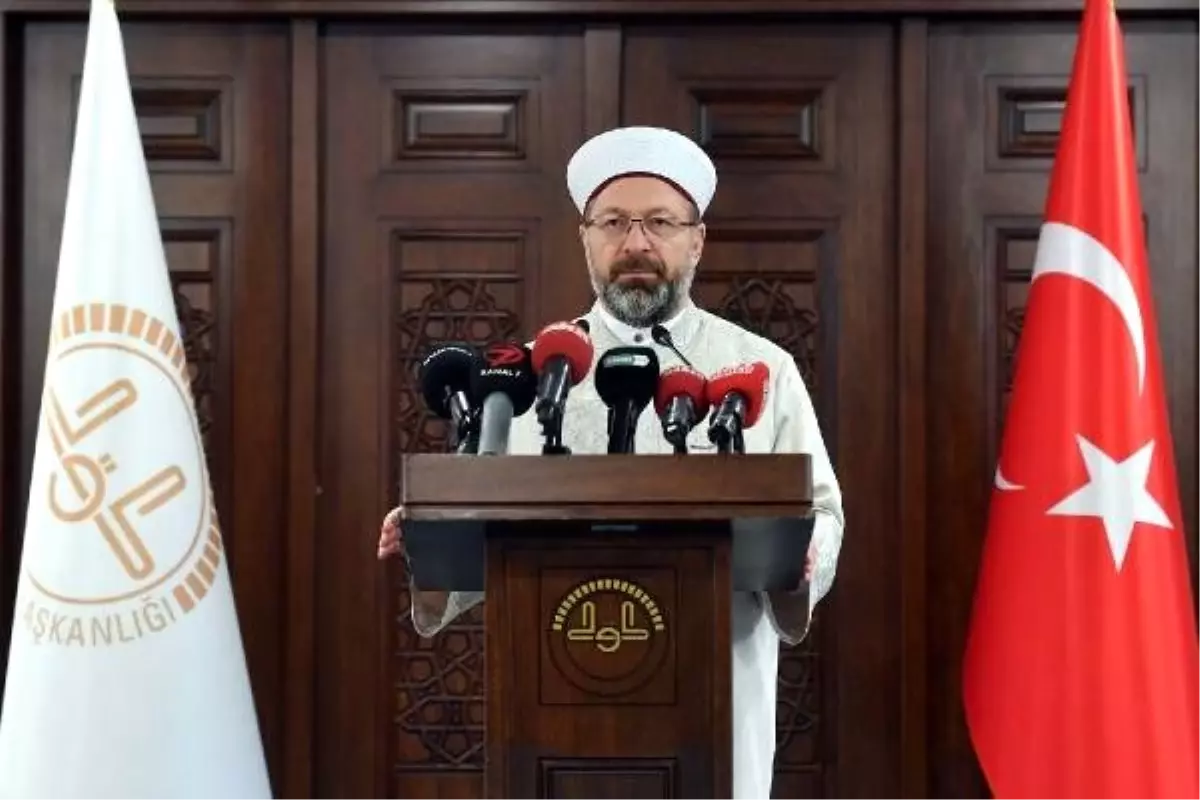 Diyanet İşleri Başkanı Erbaş: Onlarca Müslüman Kardeşimiz Maalesef Katledildi