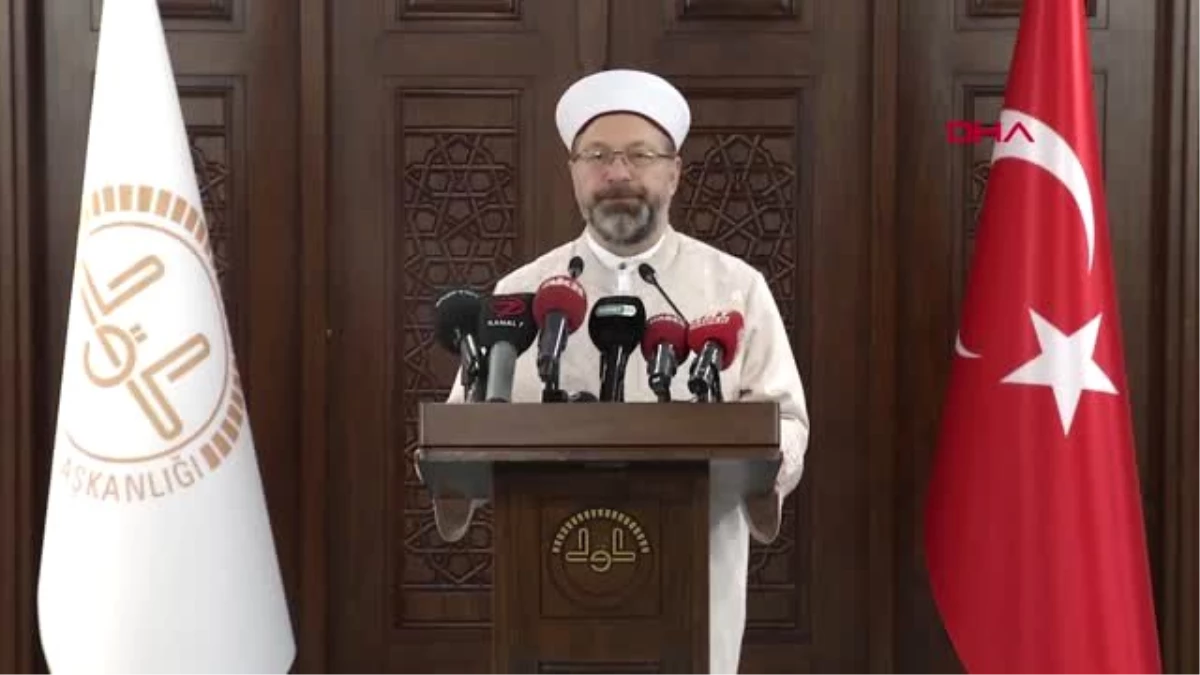 Diyanet İşleri Başkanı Prof. Dr. Ali Erbaş Basın Toplantısında Yeni Zelanda\'daki Cami Saldırısına...