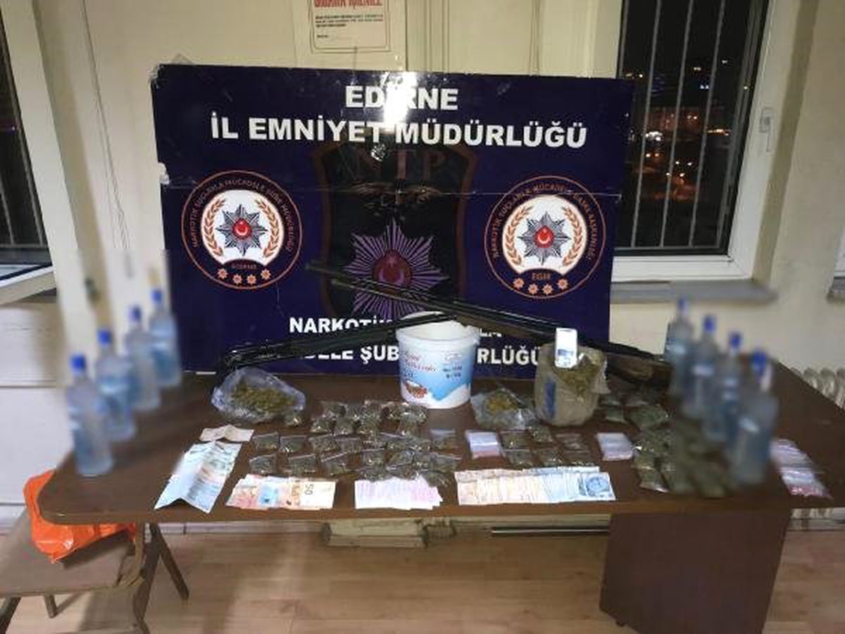Edirne\'de Torbacılara Operasyon: 14 Gözaltı