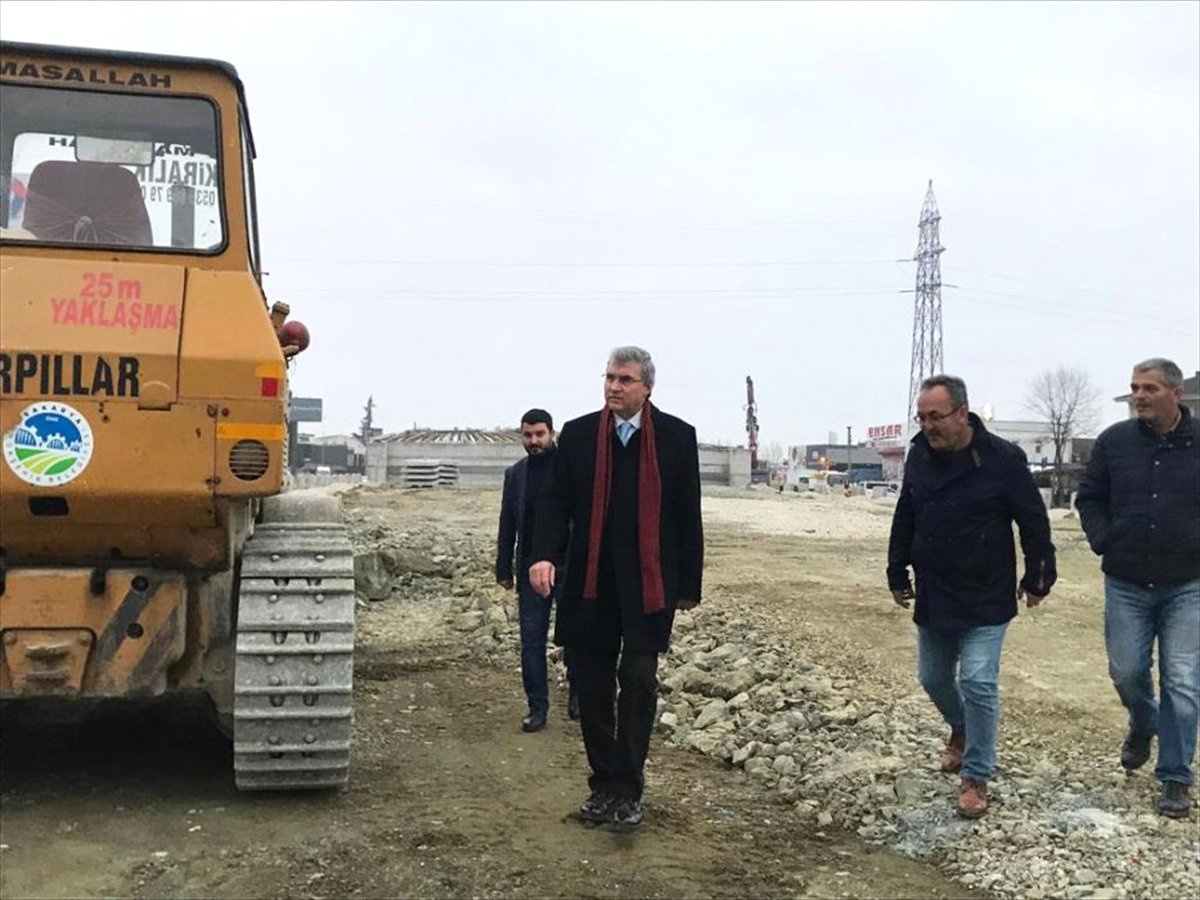 Ekrem Yüce\'den Kavşak Projesine Ziyaret