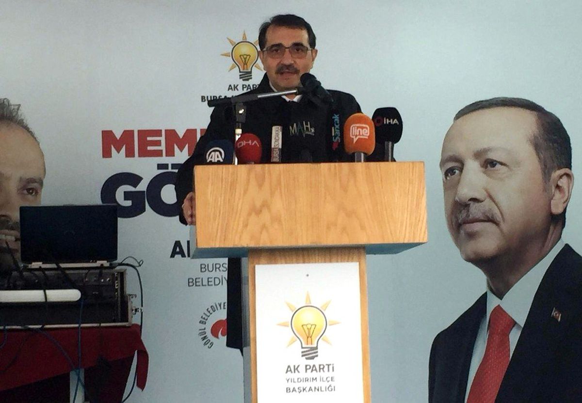 Enerji Bakanı Dönmez\'den Bursa\'ya Doğalgaz Sözü