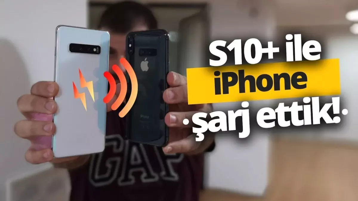 Galaxy S10 Plus ile İphone Şarj Ettik! S10 Plus Vs İphone Adaptörü!